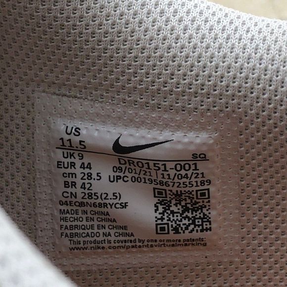 Nike Womens Air Force 1 Fontanka DR0151-001 Multicolor Sneaker Shoes Size 11.5 - Picture 11 of 11